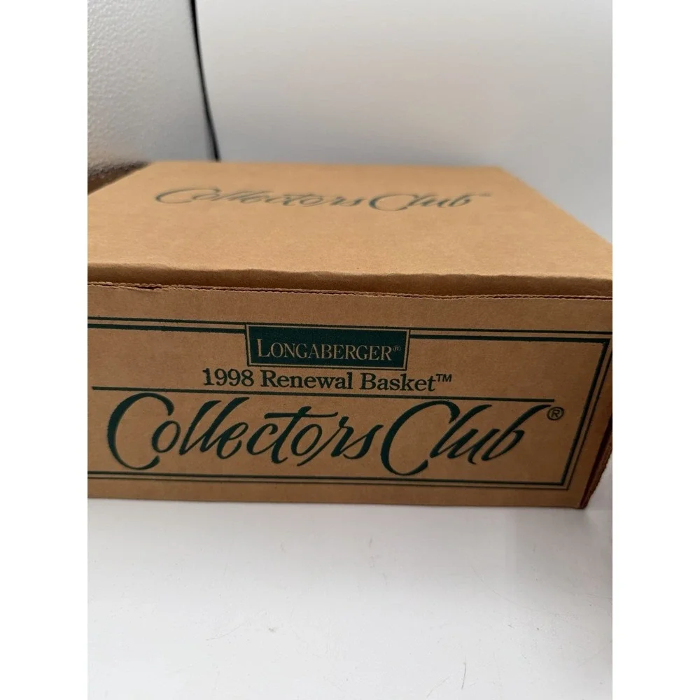 Longaberger Collectors Club 1998 Renewal Basket 🧺✨ – NIB‎ – Beautiful Collector